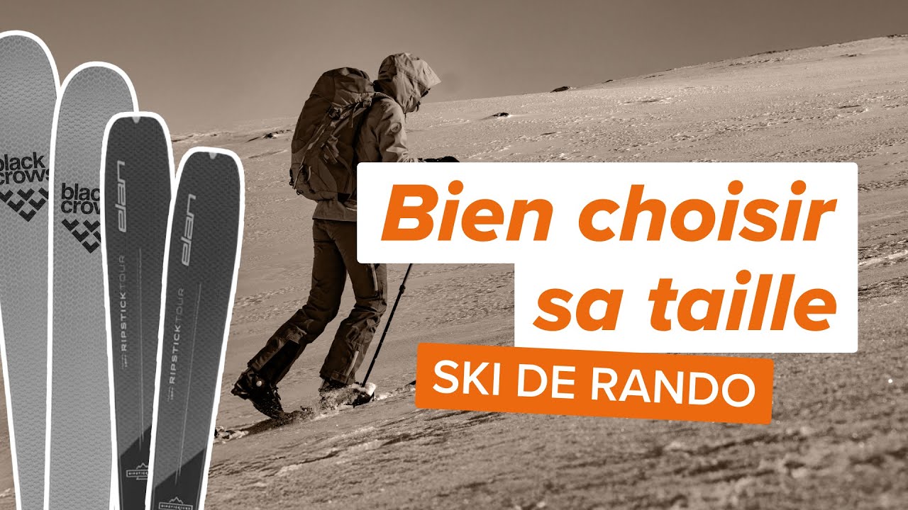 🎿❄️COMMENT CHOISIR LA TAILLE DE SES SKIS DE RANDONNÉE ? Guide Complet !