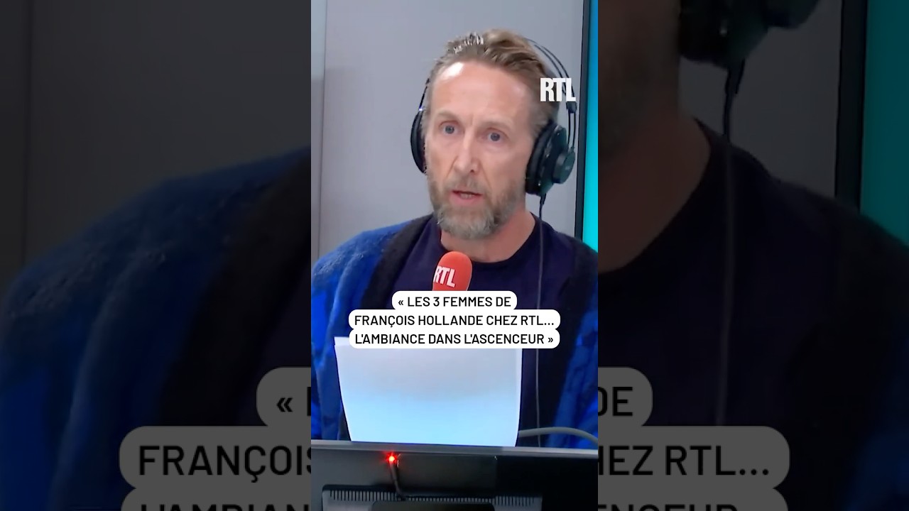 🤣 "Les 3 femmes de François Hollande chez RTL... l'ambiance dans l'ascenseur"