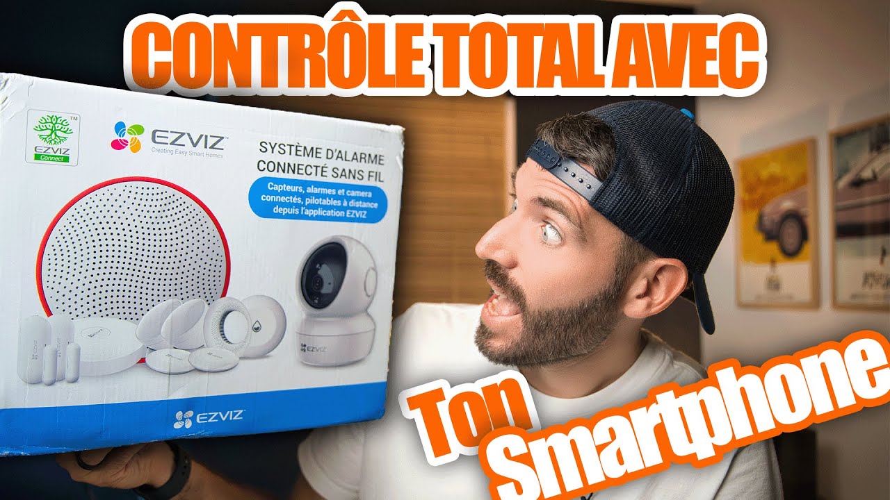 Alarme Connectée EZVIZ : sécurité complète pour la maison (test + démo en situation) ✅