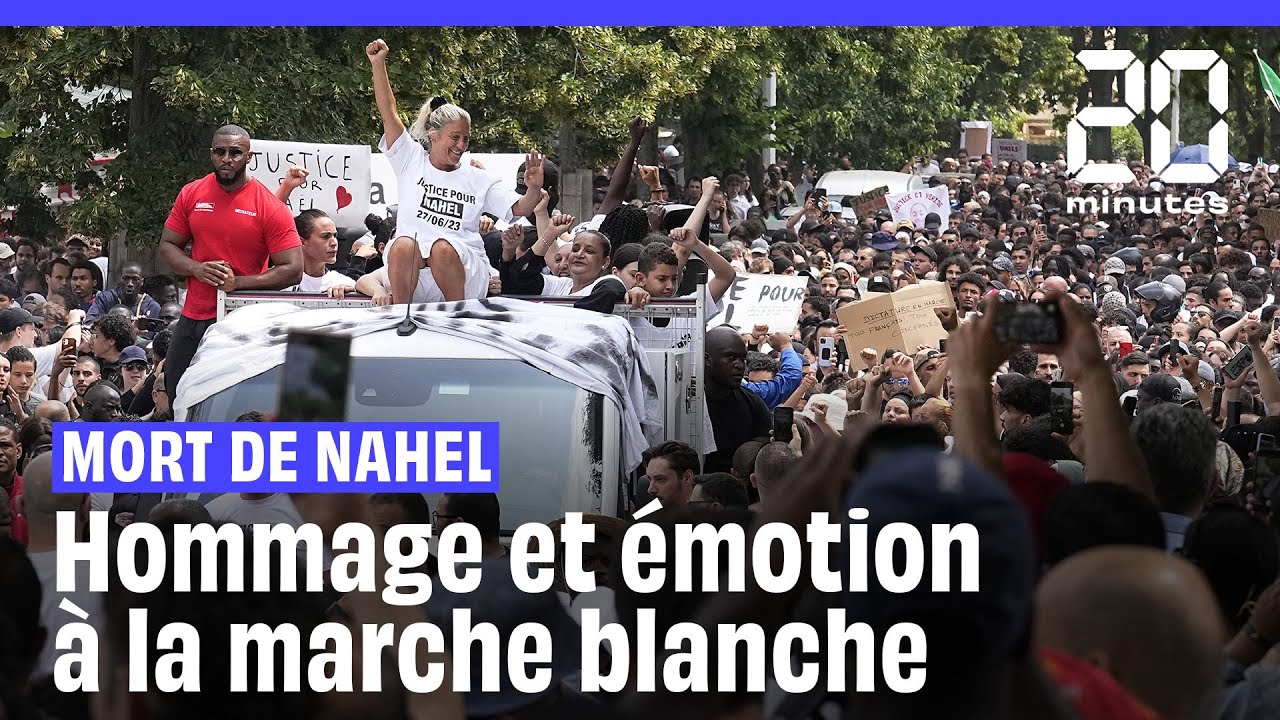 Mort de Nahel : La mère de l’adolescent ouvre la marche blanche en hommage à son fils