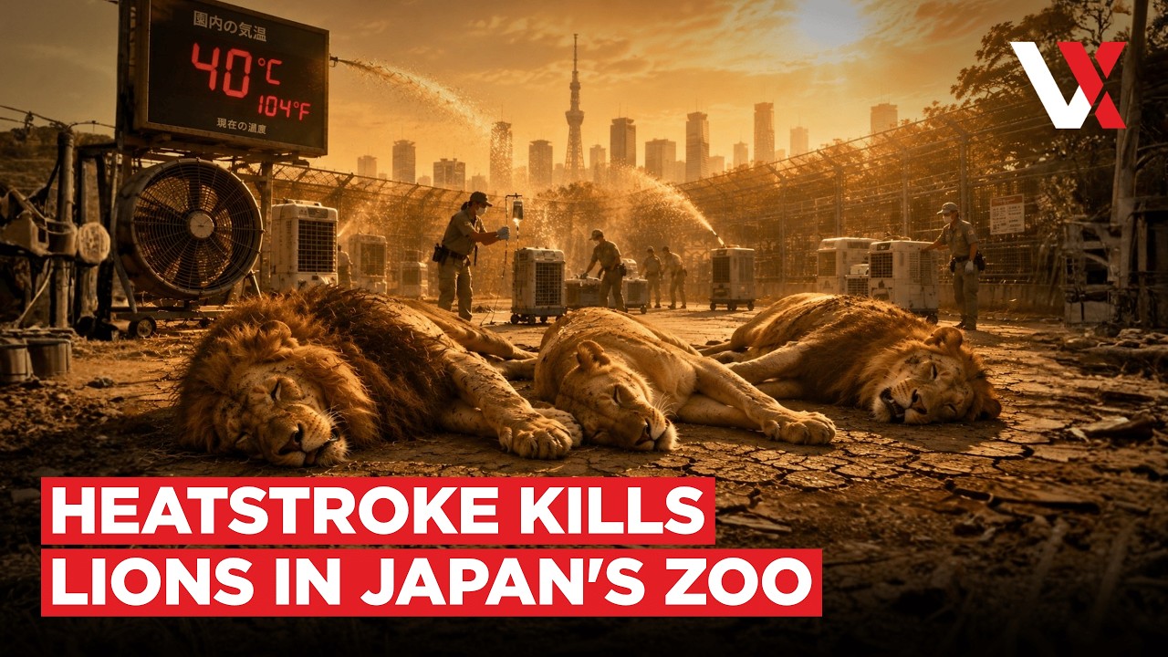 Zoo Lions Dead In Tokyo, 43,000 Hospitalised | Japan’s Killer Heatwave Claims More Victims | VERTEX