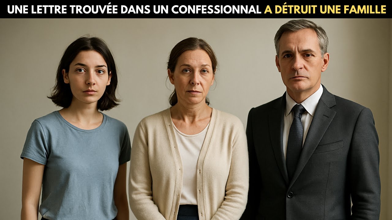 UNE LETTRE TROUVÉE DANS UN CONFESSIONNAL A DÉTRUIT UNE FAMILLE — DRAME INTERDIT