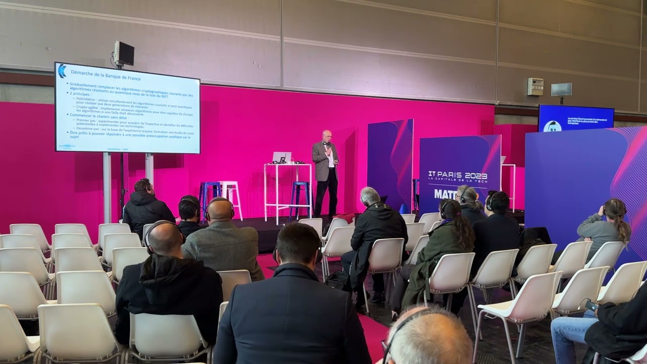 RETEX : Algorithmes post-quantiques au service de la cybersécurité Expérimentation Banque de France