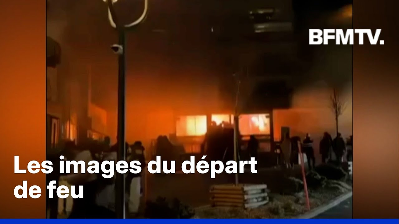 Incendie mortel à Crans-Montana: les images du départ de feu
