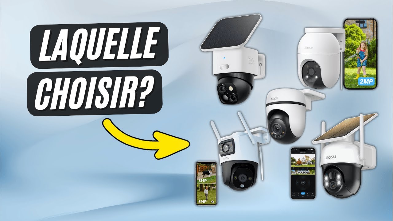 Meilleure Caméra de Surveillance Extérieure 2025 (Pour Tous les Budgets)