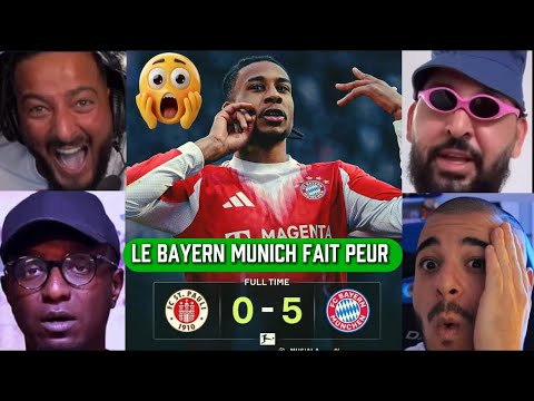 🚨😱 LE RÉAL EN DANGER : VICTOIRE ÉCRASANTE DU BAYERN (5-0) CONTRE SANKT PAULI / LES RÉACTIONS 