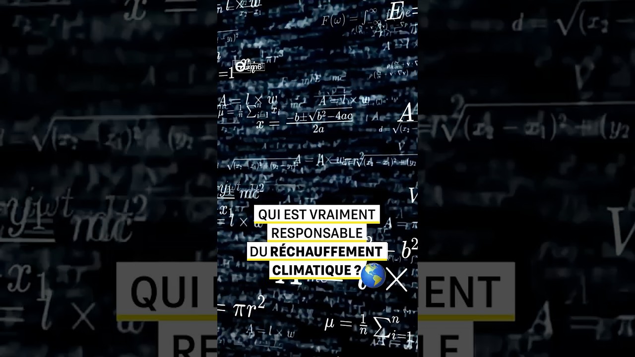 🧐 Qui est le principal responsable du réchauffement climatique ? #m6 #science #climate