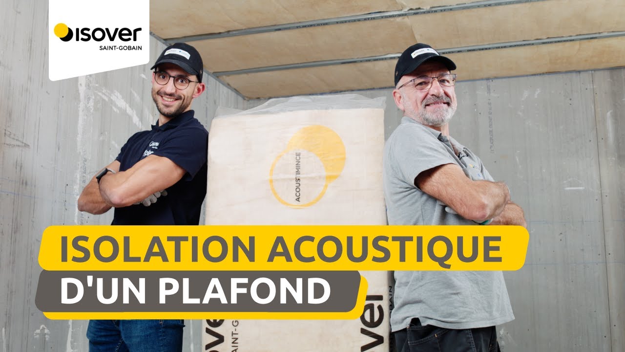 L'isolation phonique d'un plafond sans perdre de m² ? La solution Acoustimince | Les Tutos Isover