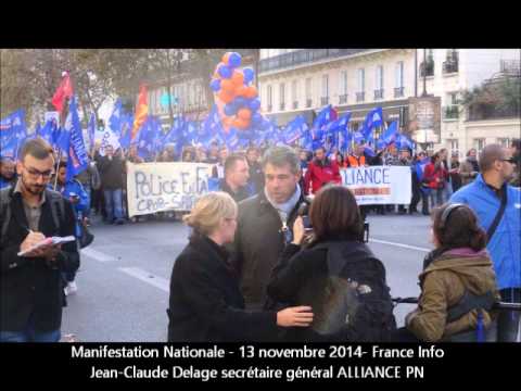 Les policiers dans la rue, pour leurs conditions de travail