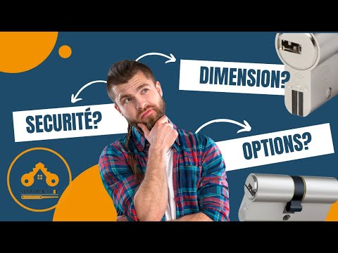Comment bien choisir un cylindre de porte ? Conseils de serrurier.