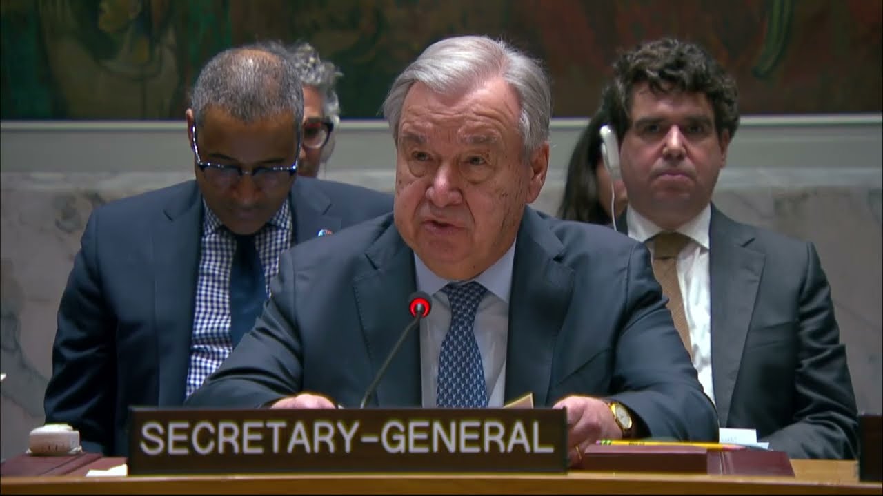 Iran : réunion d'urgence au Conseil de sécurité | Secrétaire général | Nations Unies