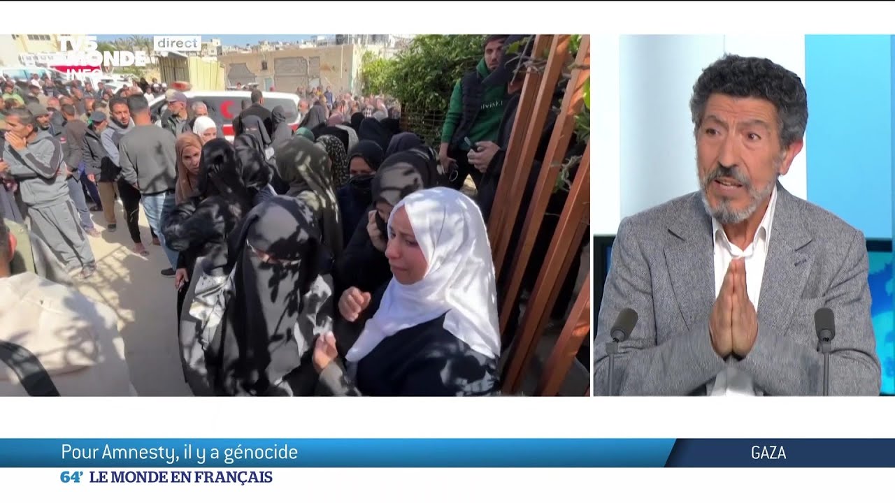 Gaza : Amnesty International dénonce un "génocide"