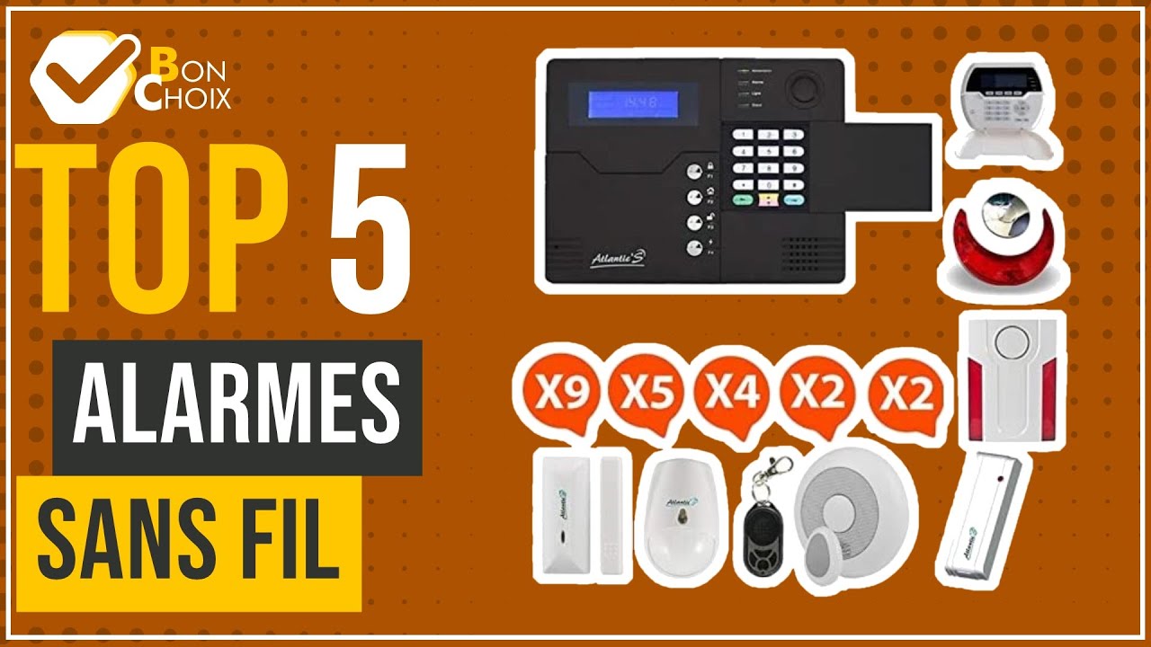Alarmes sans fil - Top 5 - (Qu’est-ce que je devrais choisir)