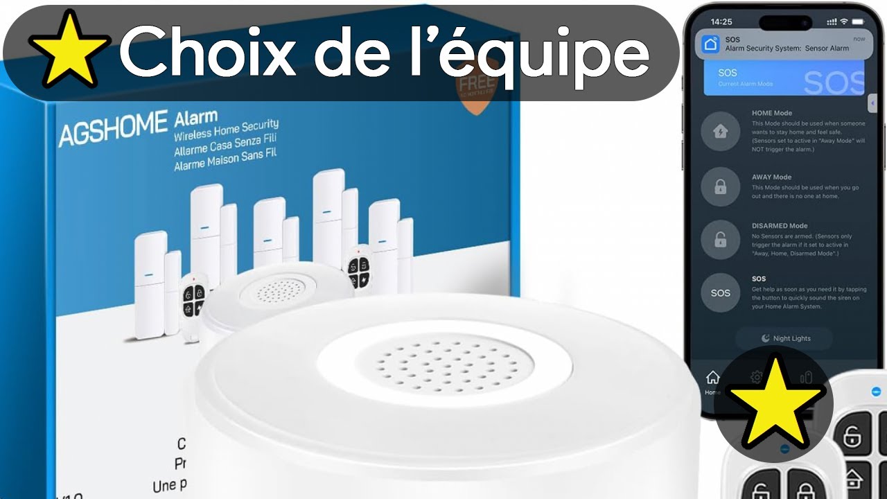 🏆 TOP 3 MEILLEUR ALARME WIFI MAISON 2025
