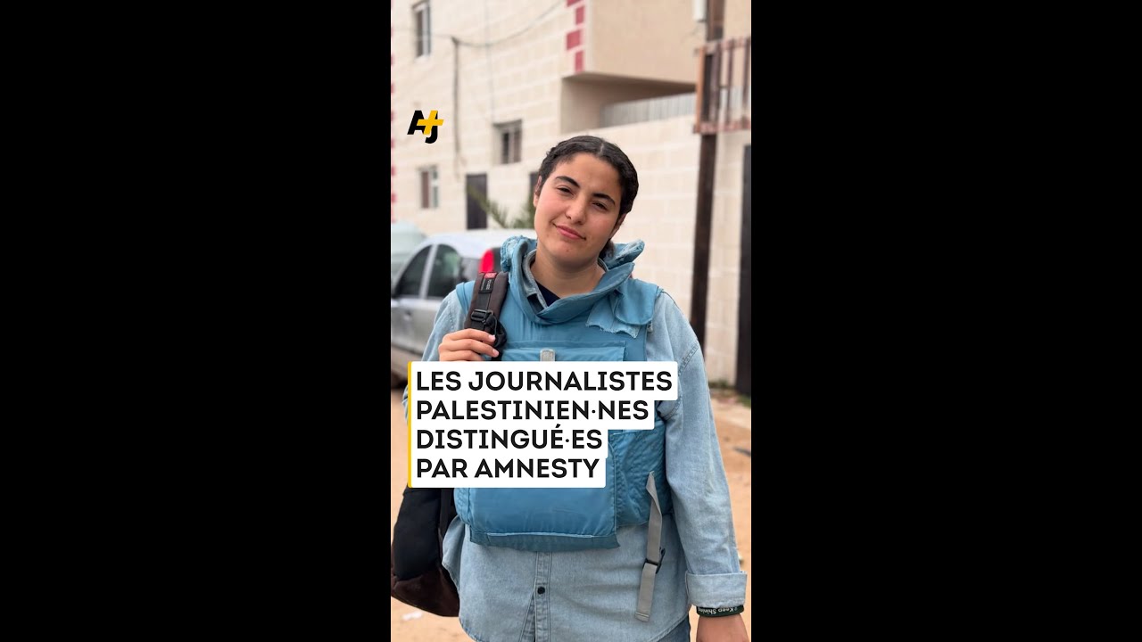 LES JOURNALISTES PALESTINIEN·NES DISTINGUÉ·ES PAR AMNESTY