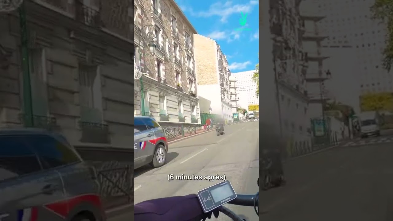 Dailyveloo embarqué 👀 : Mis à pied par la police !#deliveroo #uber #ubereats #police #scooter