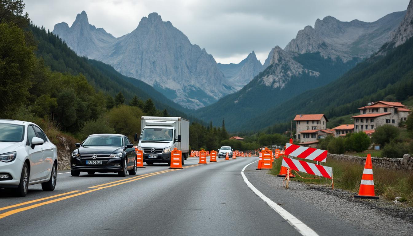 andorre exprime ses inquiétudes face aux conséquences importantes causées par la longue interruption de la rn20, affectant la circulation et l'économie locale.
