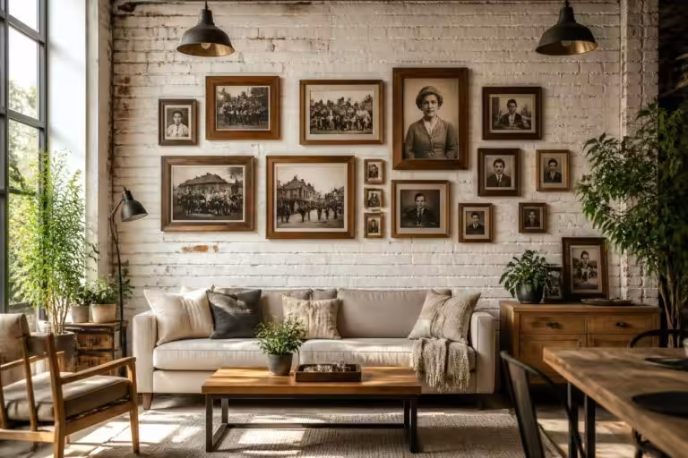 découvrez comment sublimer vos murs avec des idées déco originales en utilisant des photos anciennes pour une touche vintage et unique.
