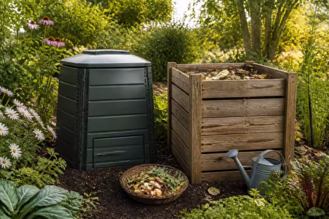 découvrez comment choisir entre un composteur en plastique ou en bois pour un jardin écologique, en tenant compte de leurs avantages, durabilité et impact environnemental.