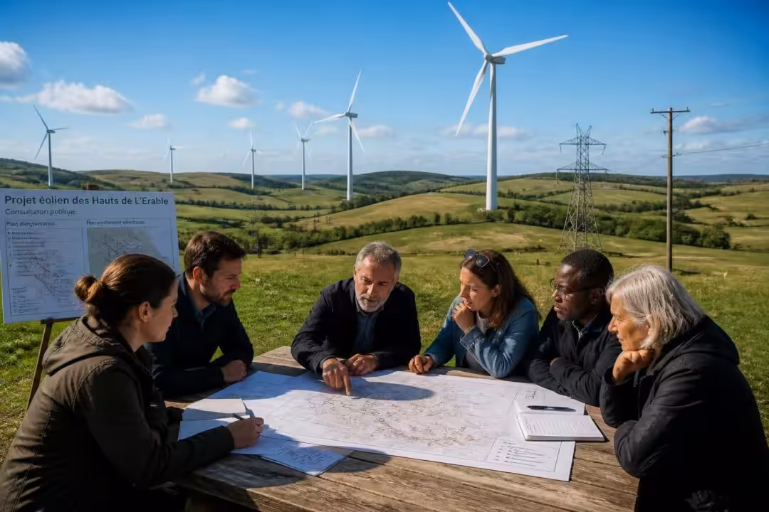 participez à la consultation publique et découvrez l'étude parcellaire pour le raccordement électrique des futures zones éoliennes, un projet essentiel pour le développement des énergies renouvelables.